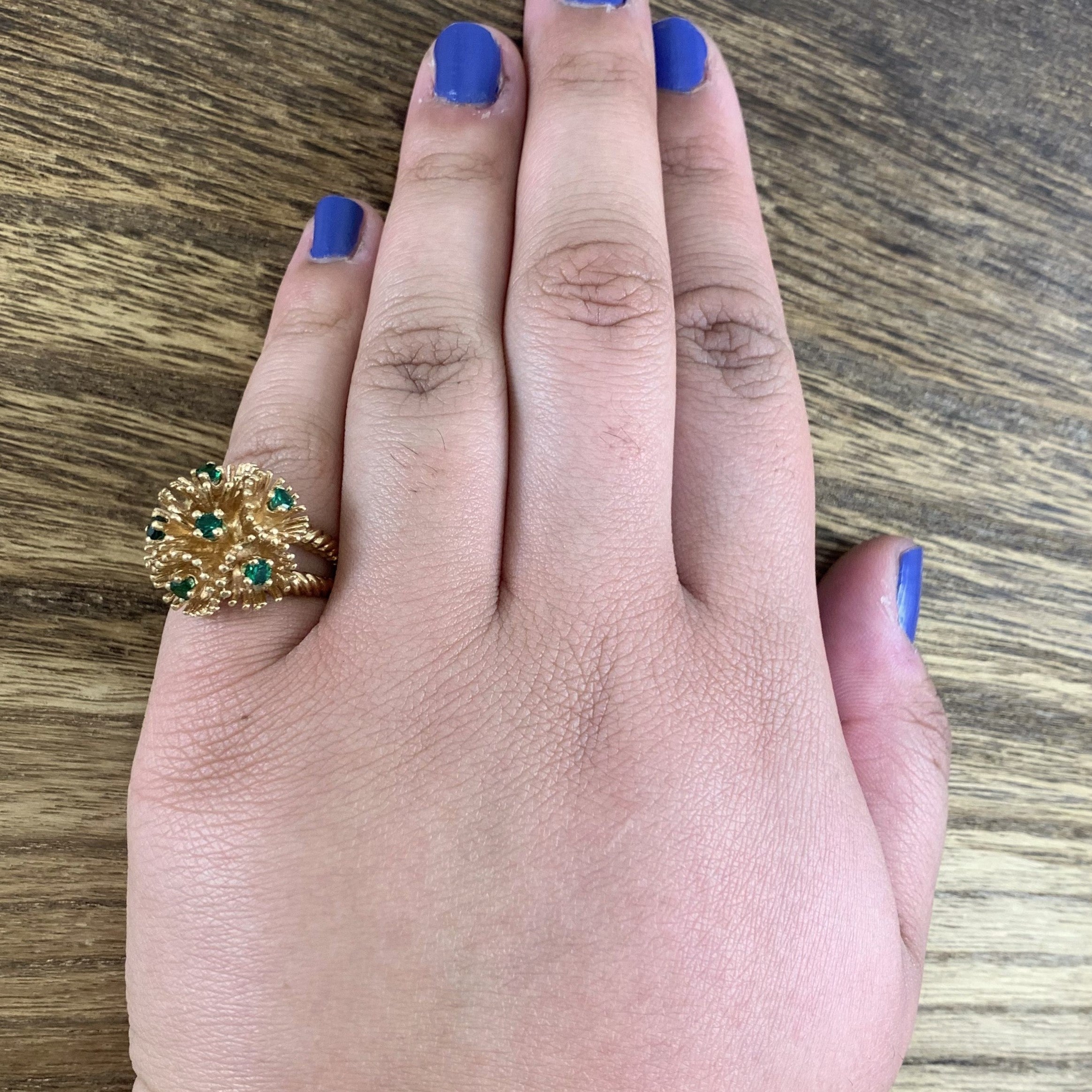Triplet Burst Ring | 0.50ctw | SZ 6.25 |