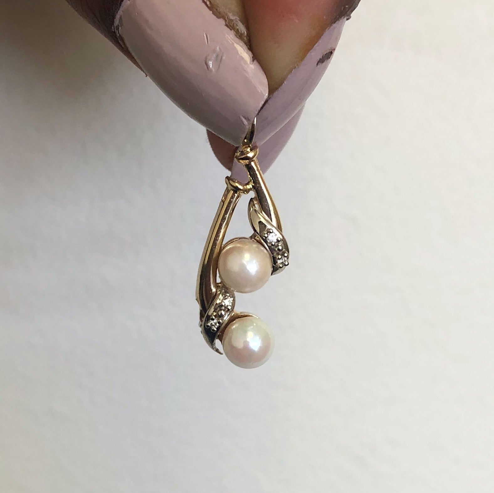 Birks' Pearl & Diamond Pendant | 4.00ctw, 0.03ctw |