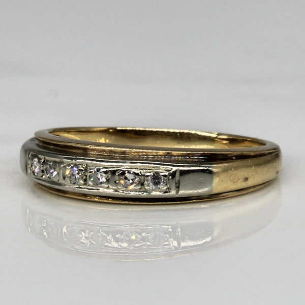 Diamond Row Ring | 0.06ctw | SZ 5.75 |