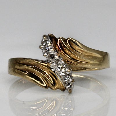 Diamond Cascade Ring | 0.09ctw | SZ 6 |