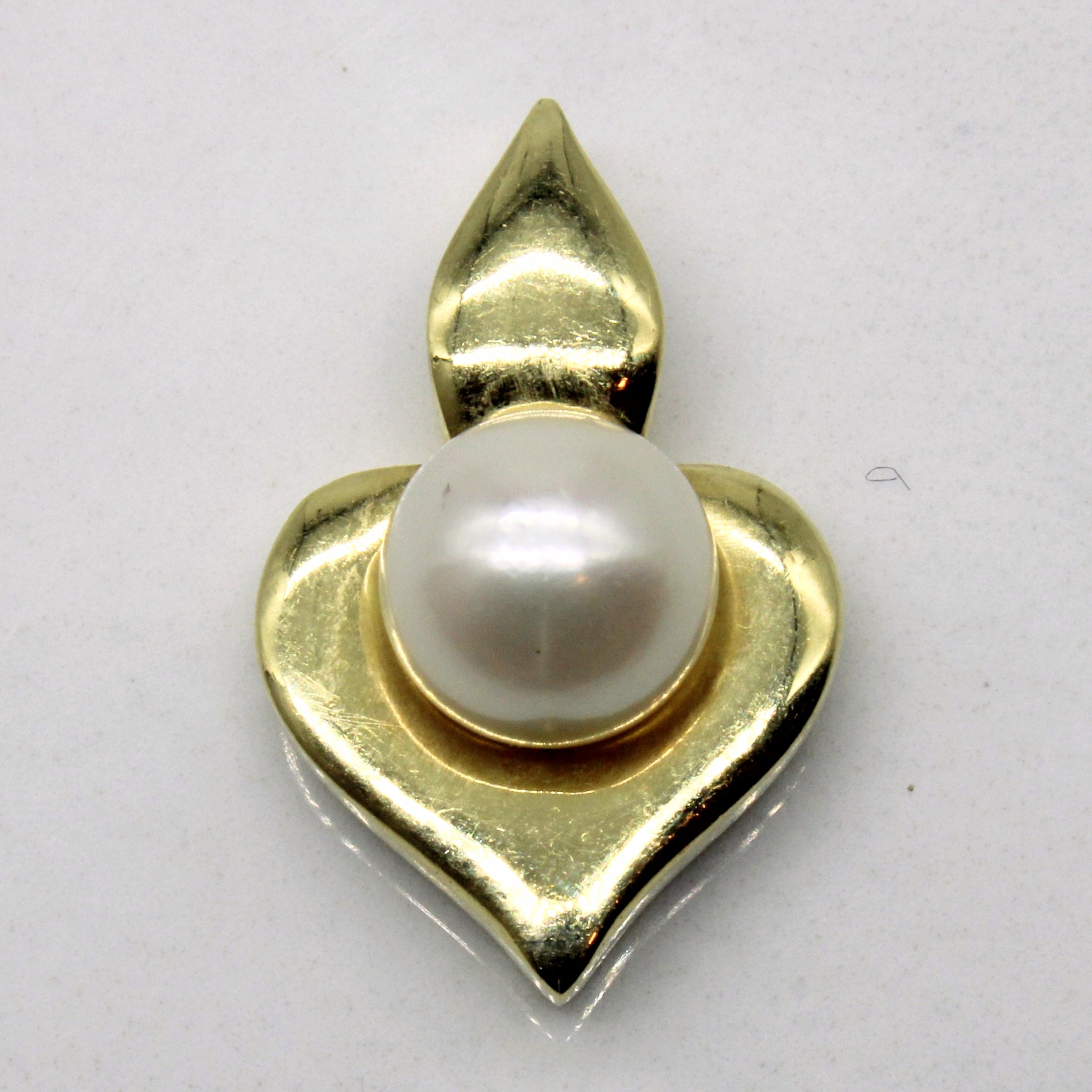 Pearl Heart Pendant |