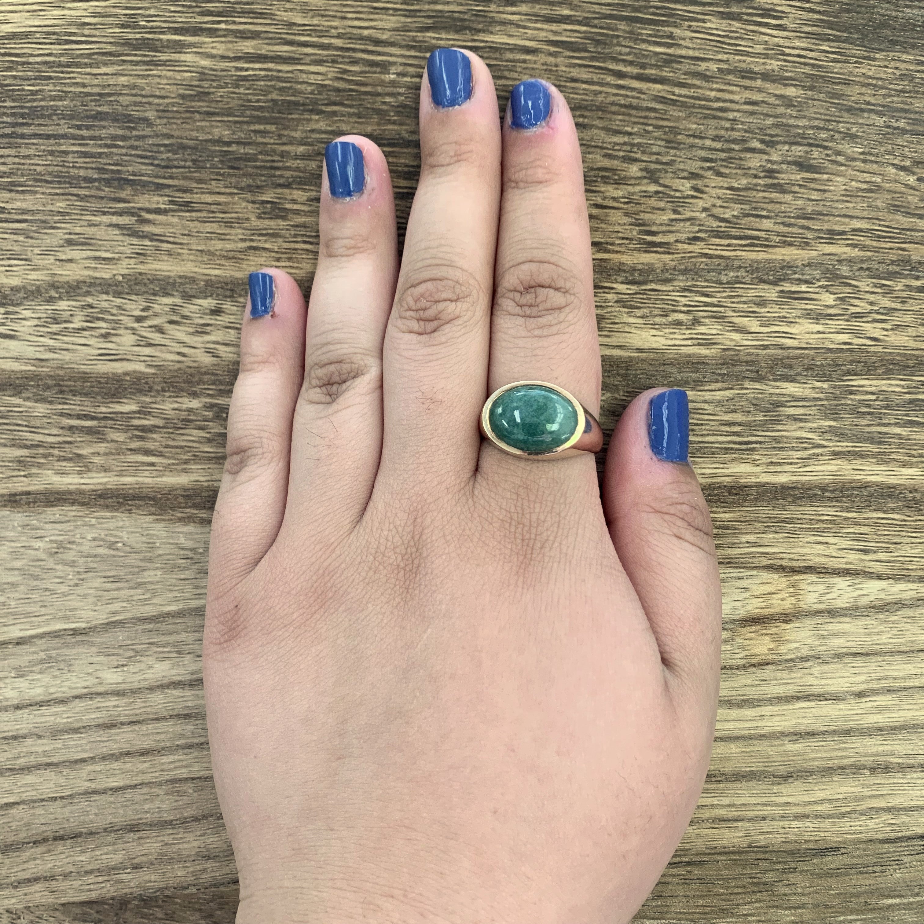 Jadeite Dome Ring | 6.50ct | SZ 11.5 |