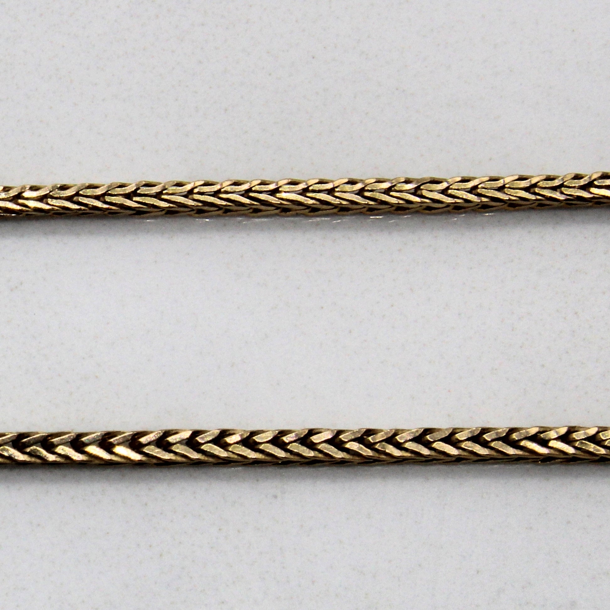 10k Yellow Gold Wheat Chain | 20