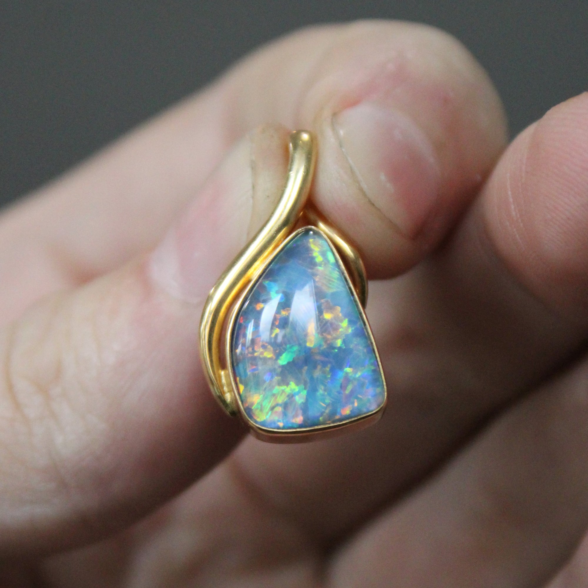 Opal Triplet Pendant | 4.10ctw |