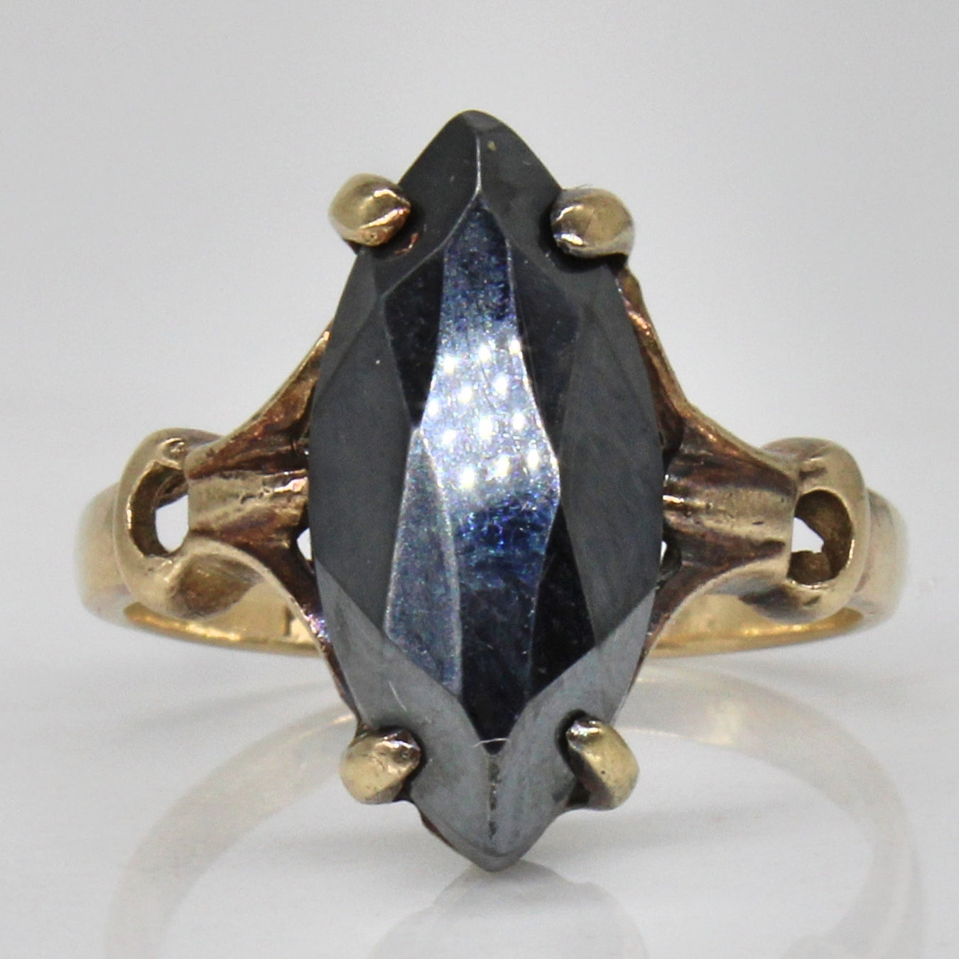 Hematite Cocktail Ring | 4.70ct | SZ 4.5 |