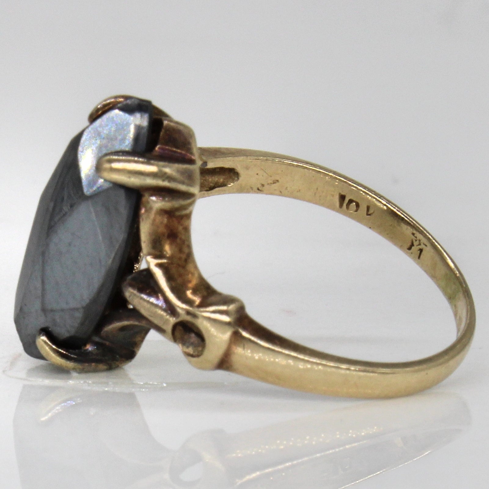 Hematite Cocktail Ring | 4.70ct | SZ 4.5 |