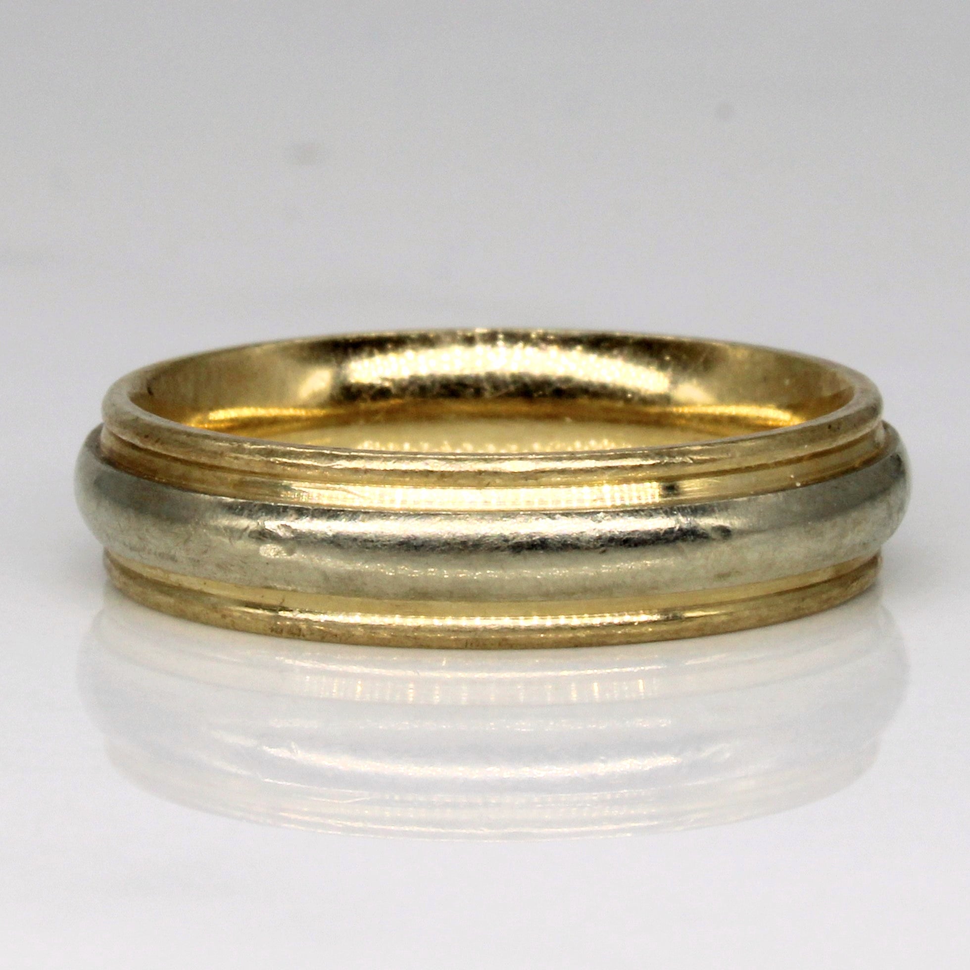 Two Tone Gold Band | SZ 9 |