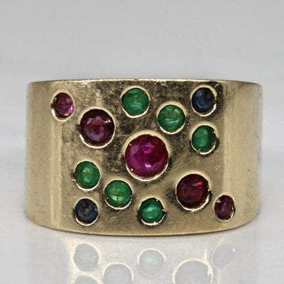 Multi Gem Ring | 0.61ctw | SZ 6 |