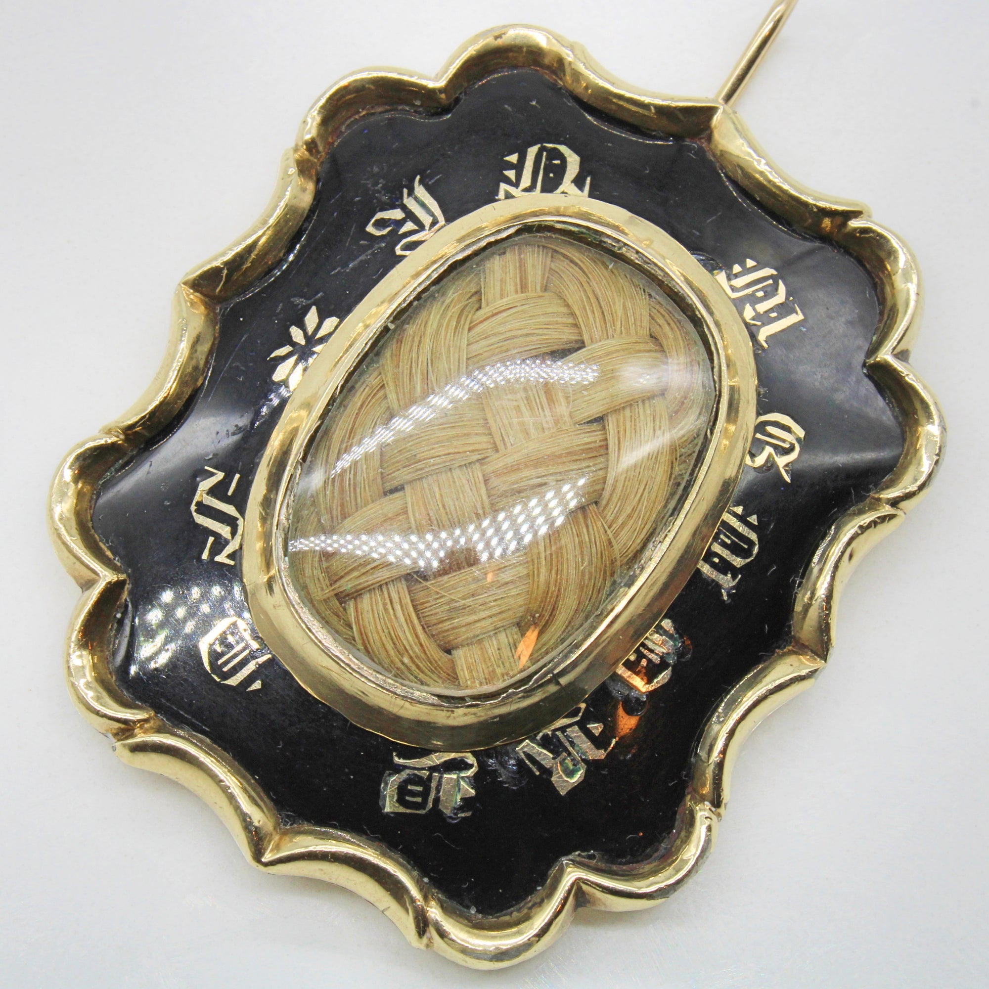 Victorian Mourning Pendant