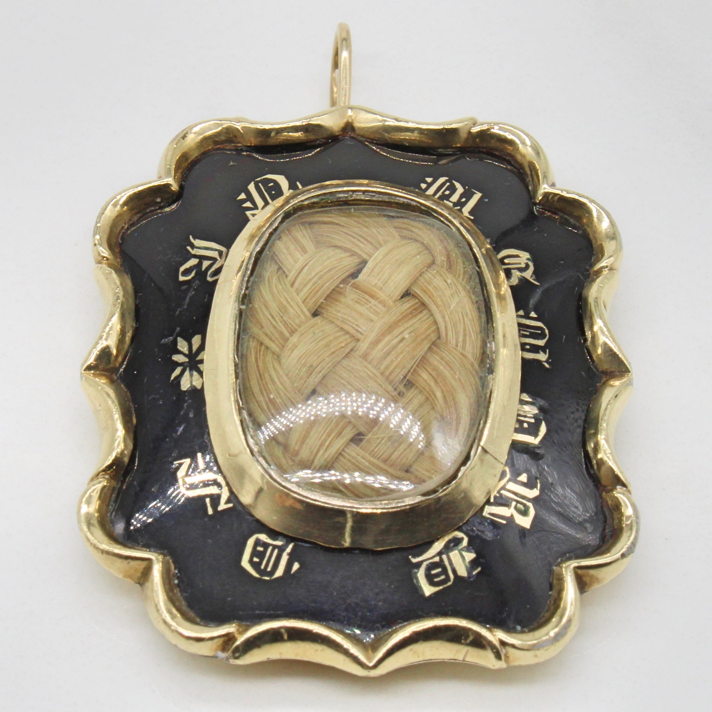 Victorian Mourning Pendant