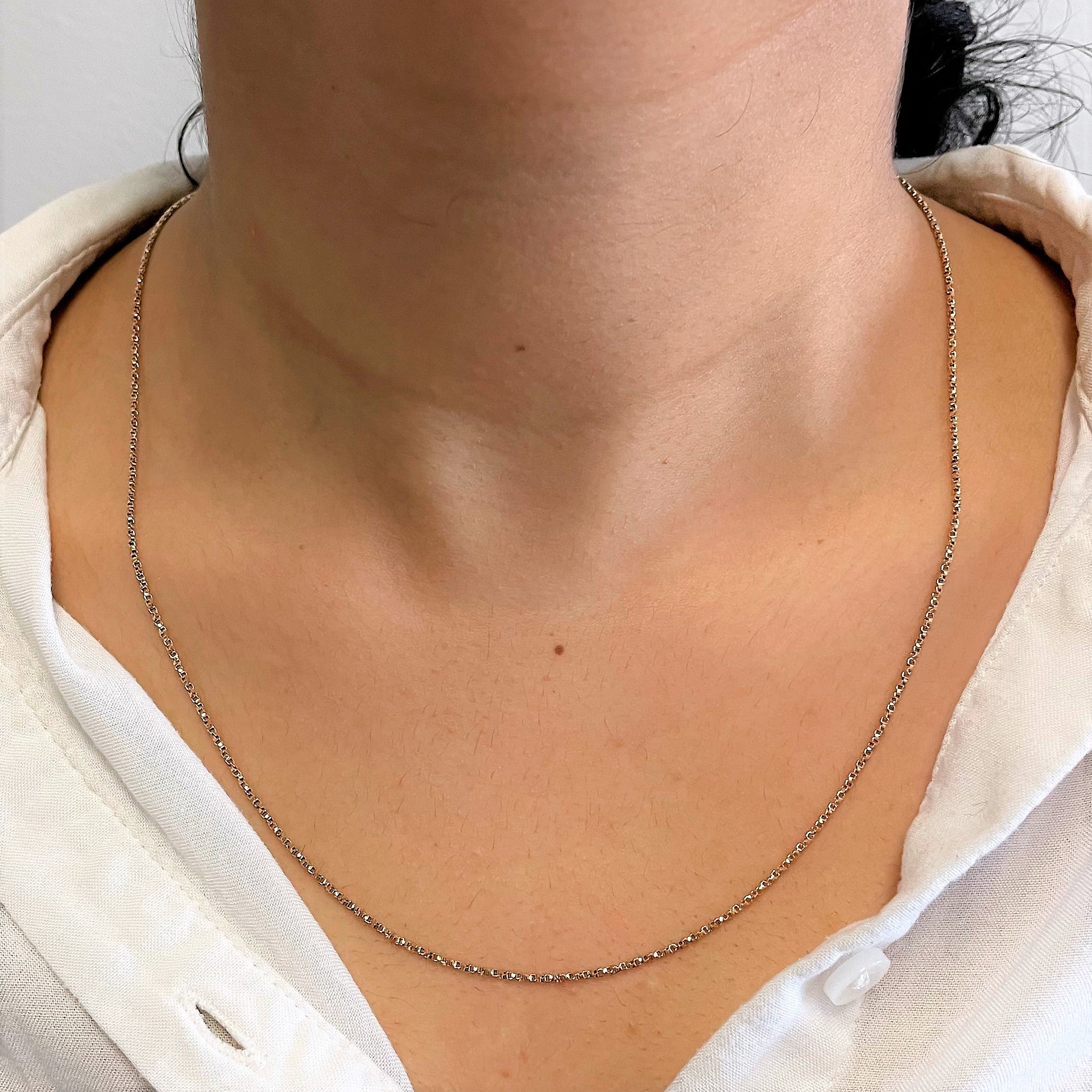 10k Yellow Gold Twisted Box Chain | 20" |