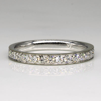 Diamond Semi Eternity Band | 0.38ctw | SZ 6.5 |