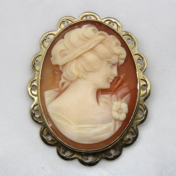 Agate Cameo Brooch | 9.75ct |