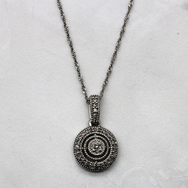 'Michael Hill' Diamond Necklace | 0.14ctw | 16