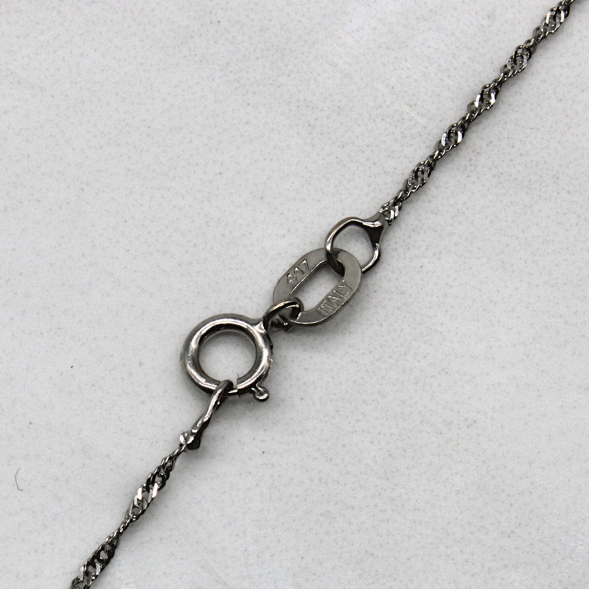 Michael Hill' Diamond Necklace | 0.14ctw | 16" |