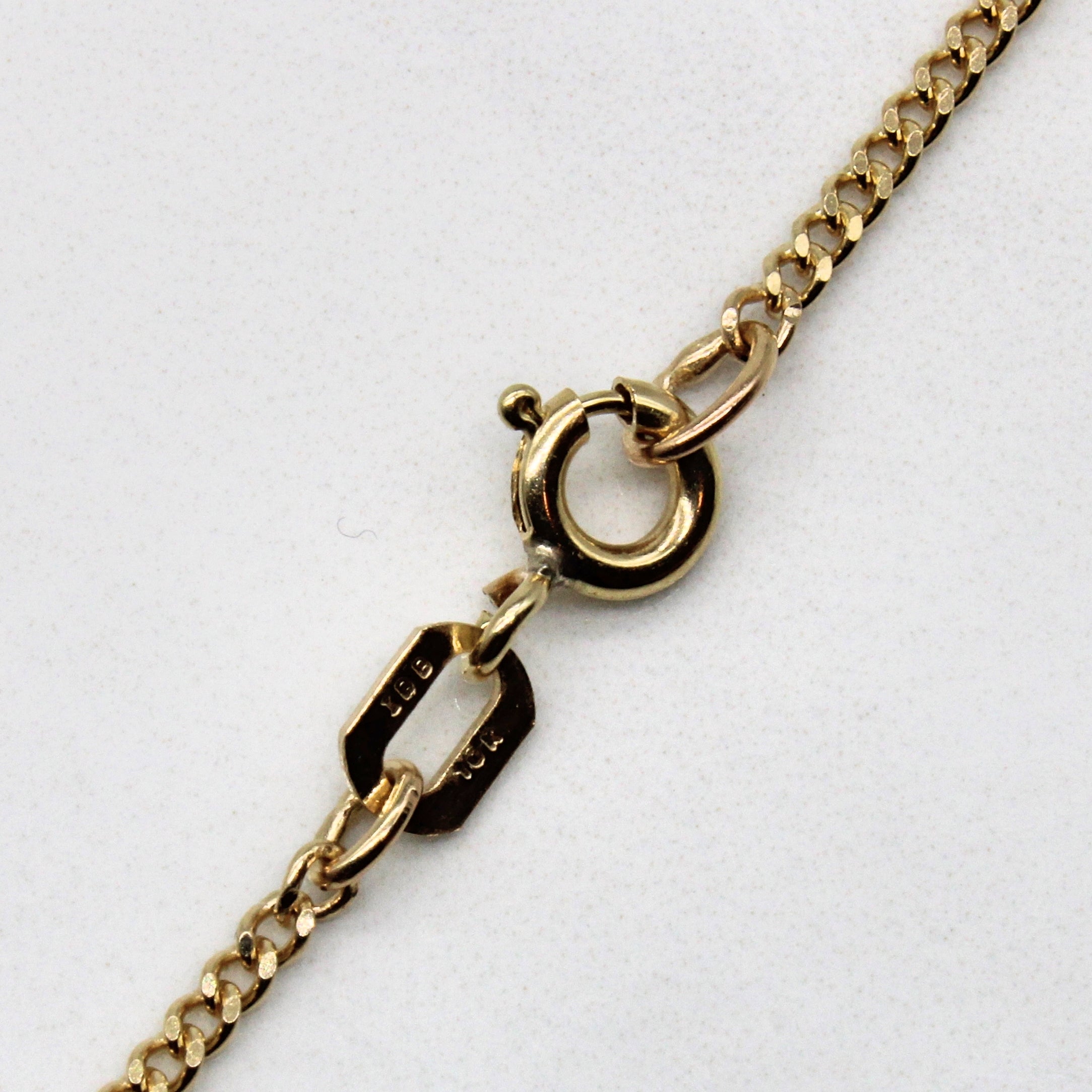 Sliding Diamond Bar Pendant Necklace | 0.15ctw | 22" |