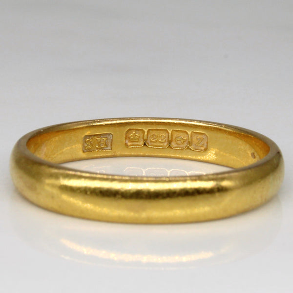 1920s Yellow Gold Band | SZ 8.75 |