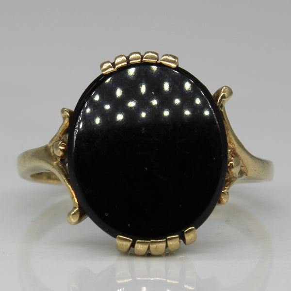 Onyx Cocktail Ring | 3.00ct | SZ 8 |