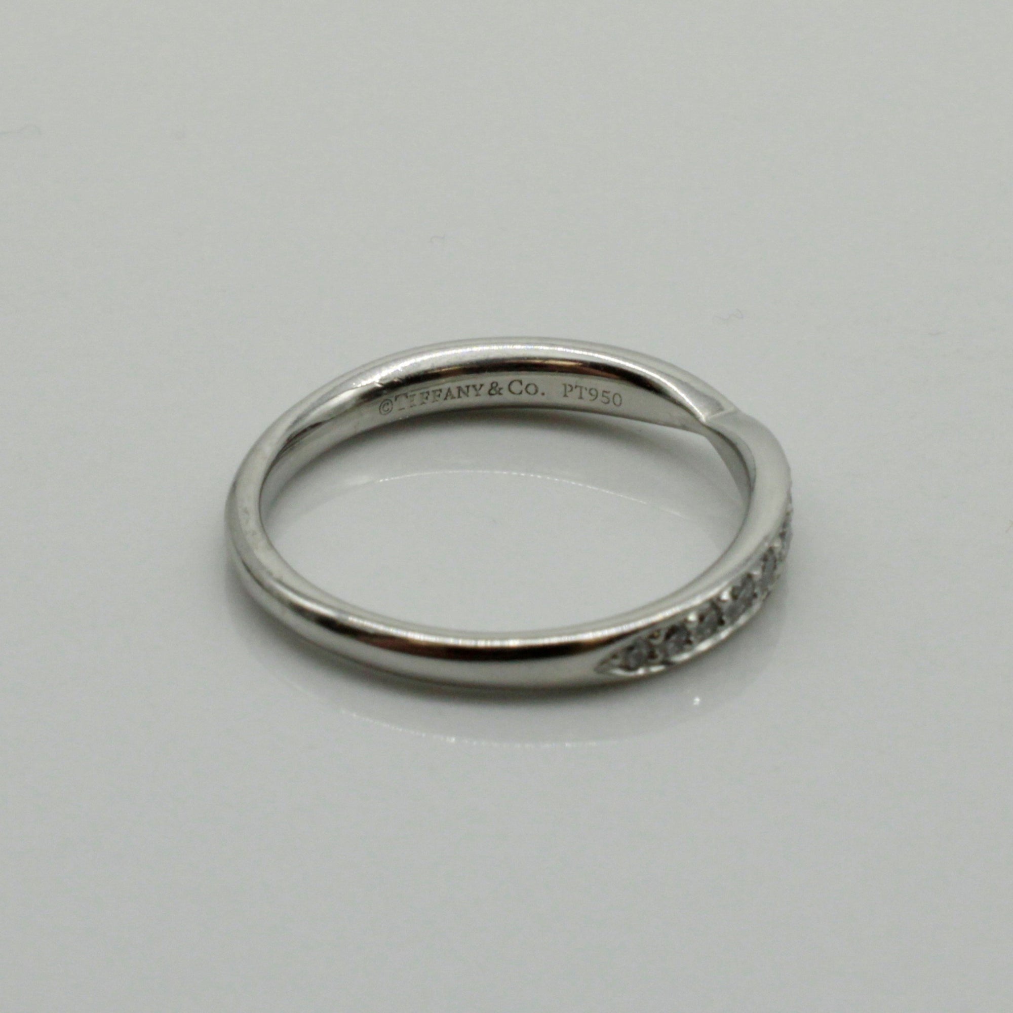 'Tiffany & Co.' Harmony Bead Set Diamond Ring | 0.23ctw | SZ 4.25 |