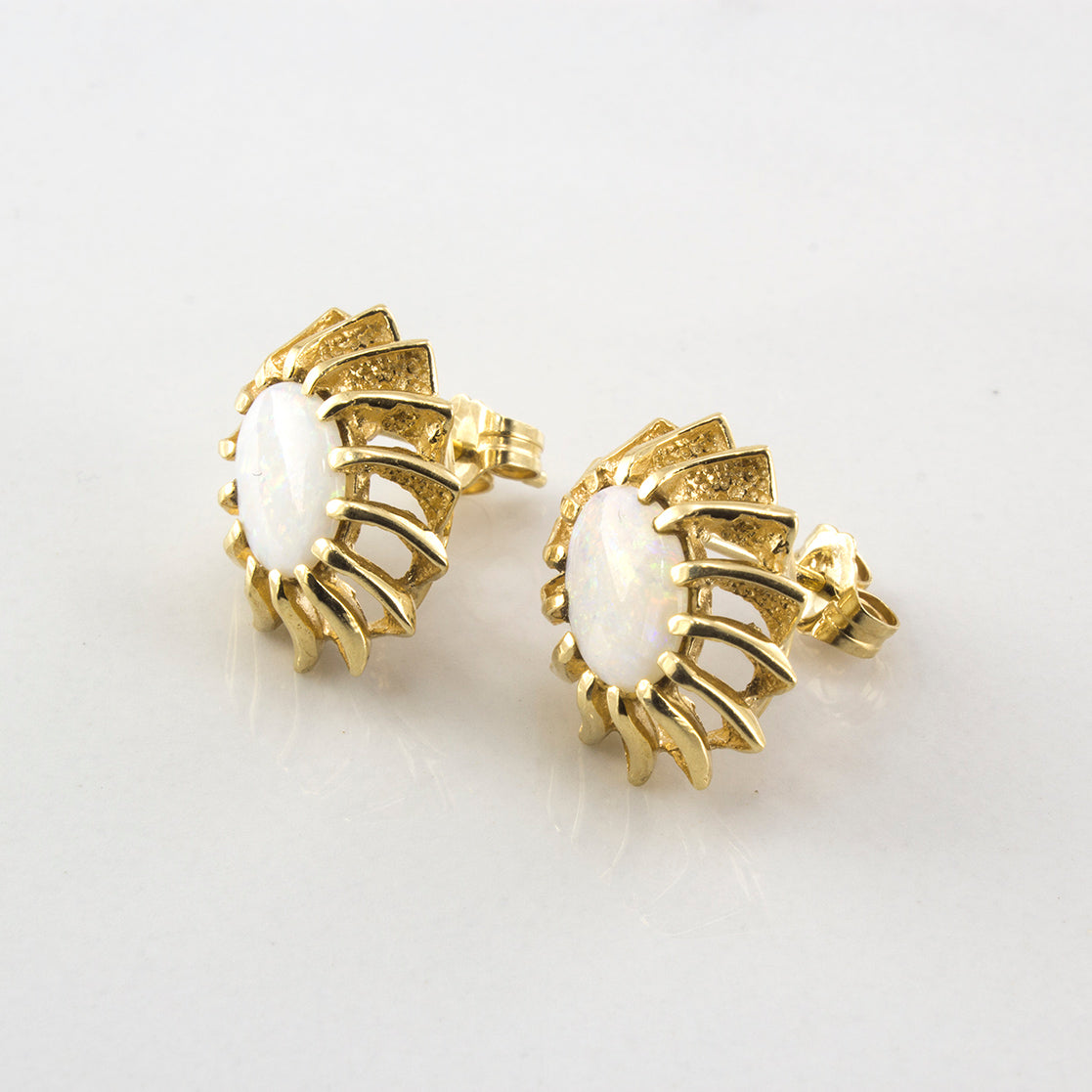 Opal Stud Earrings | 0.80 ctw |