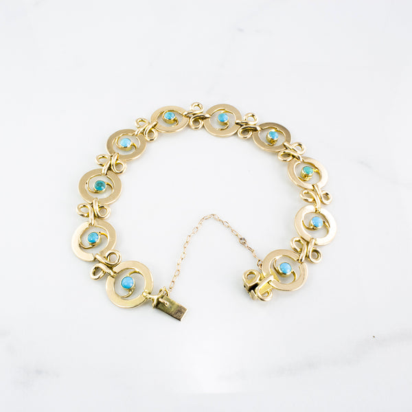 Turquoise Bracelet | 2.0 ctw | SZ 7.5
