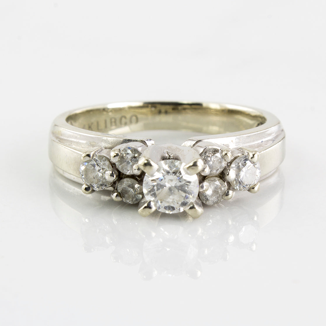 Solitaire Diamond Ring | 0.44 ctw | SZ 4 |