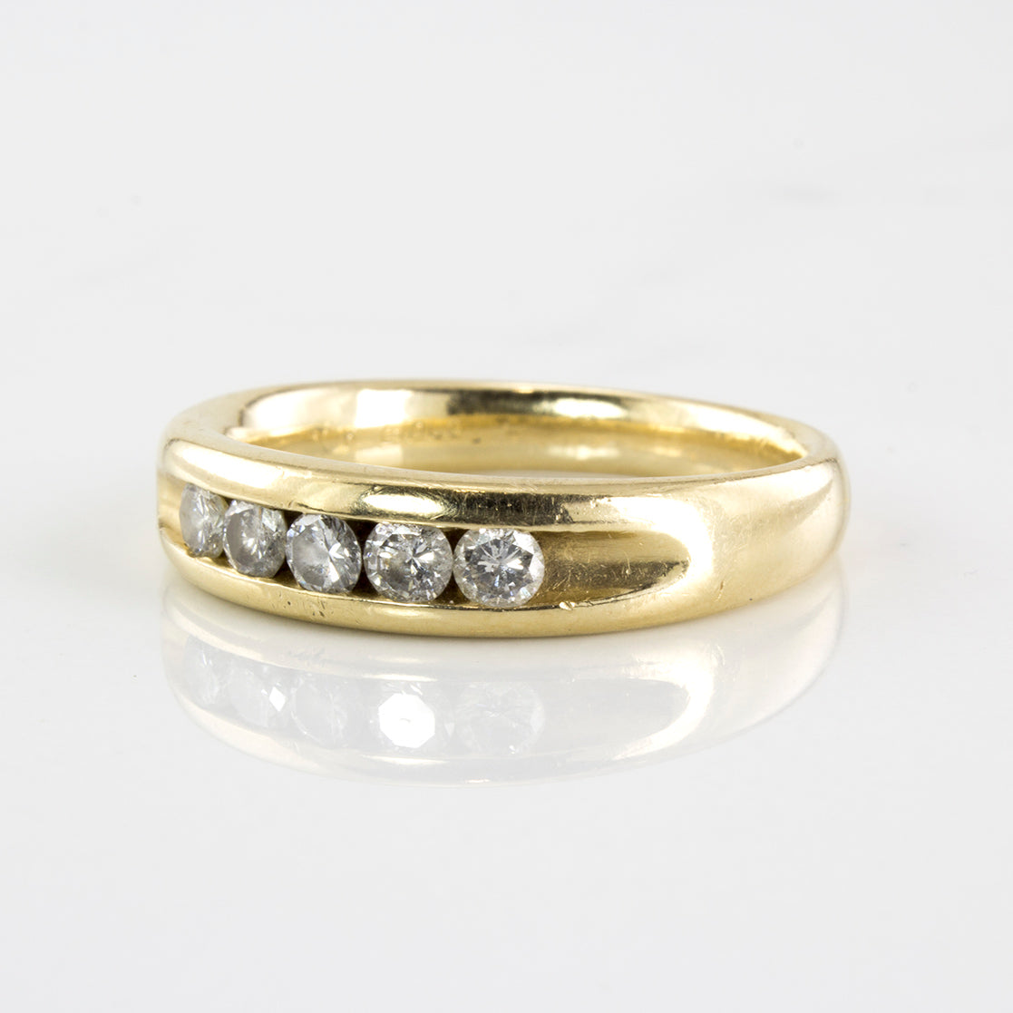 Diamond Channel Ring | 0.50 ctw | SZ 9.5 |