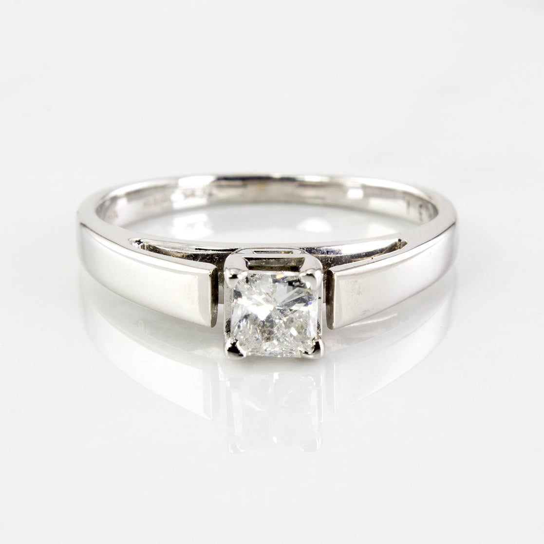 Princess Solitaire Engagement Ring | 0.30 ctw | SZ 5.5 |