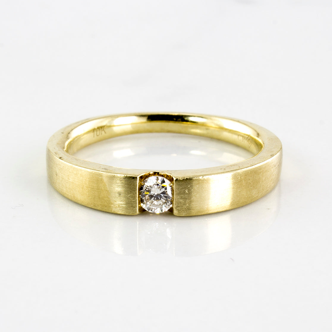 Tension Set Diamond Band | 0.12 ctw | SZ 6.25 |