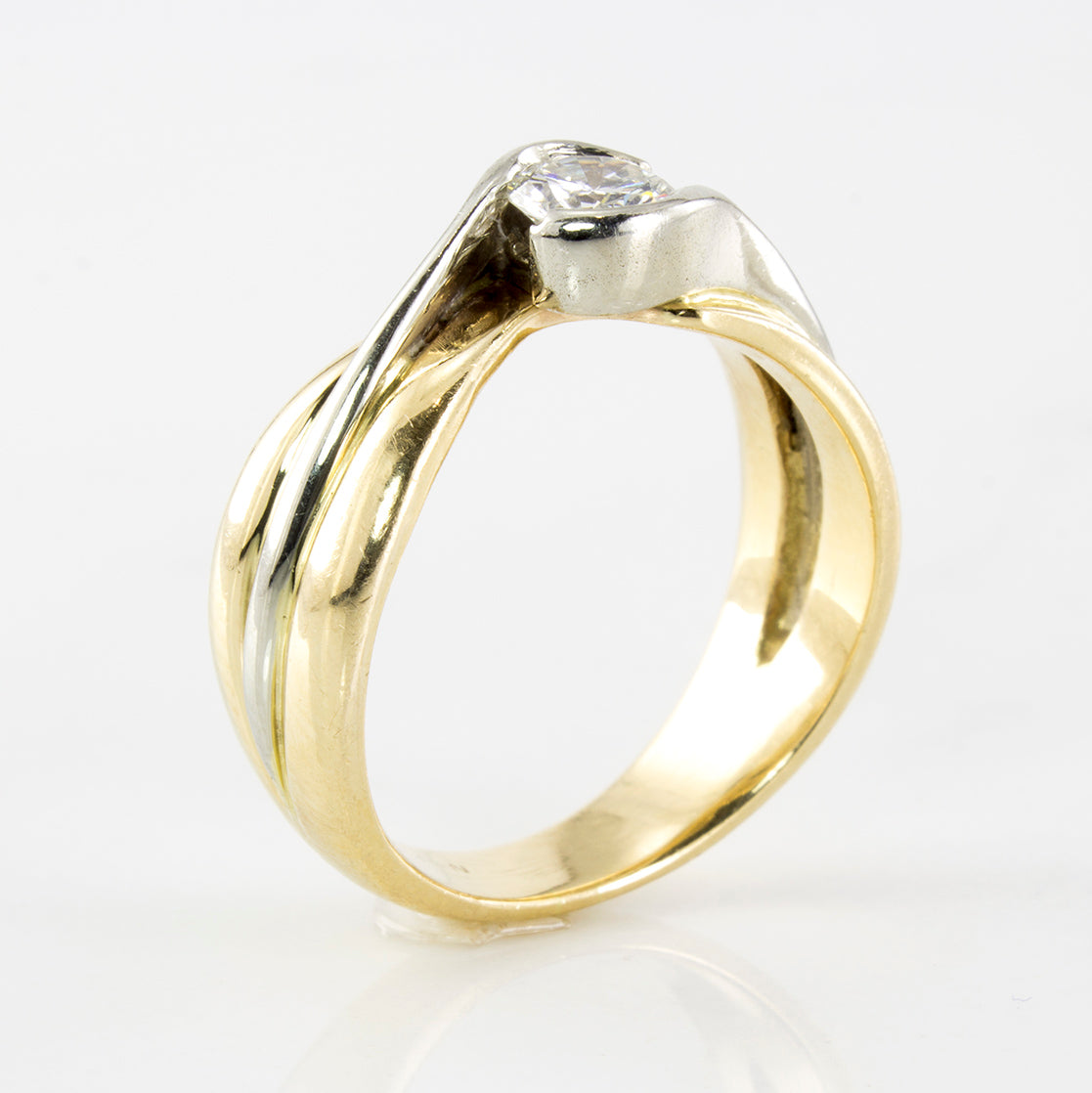 Bypass Diamond Ring | 0.33 ct | SZ 6 |