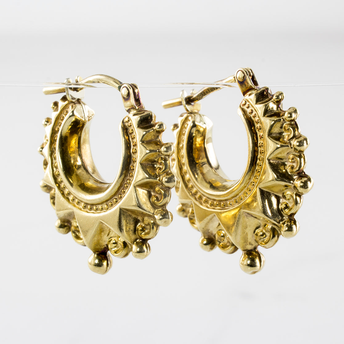 Victorian Hoop Earrings |