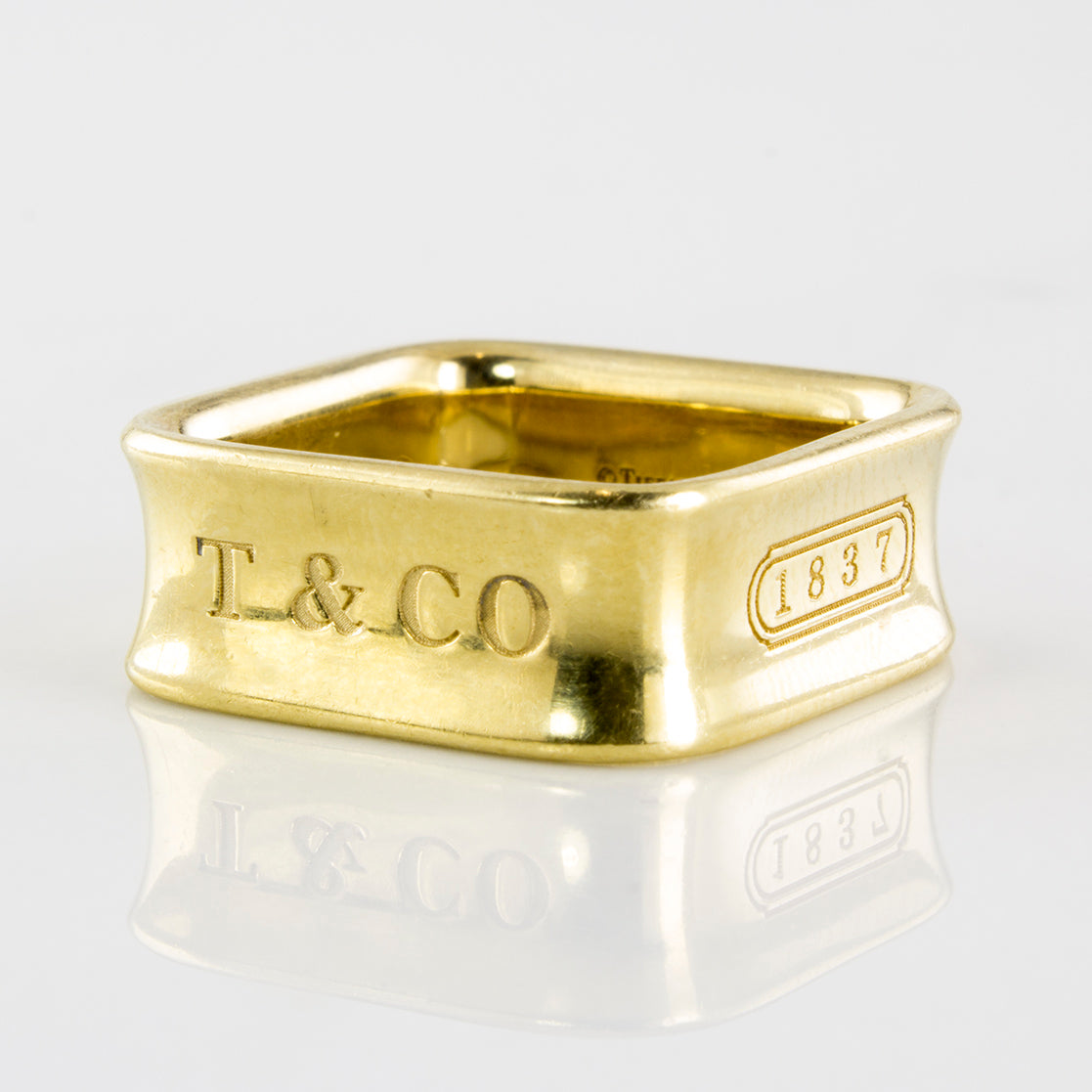 Tiffany & Co.' 1837 Square Ring | SZ 6.75 |