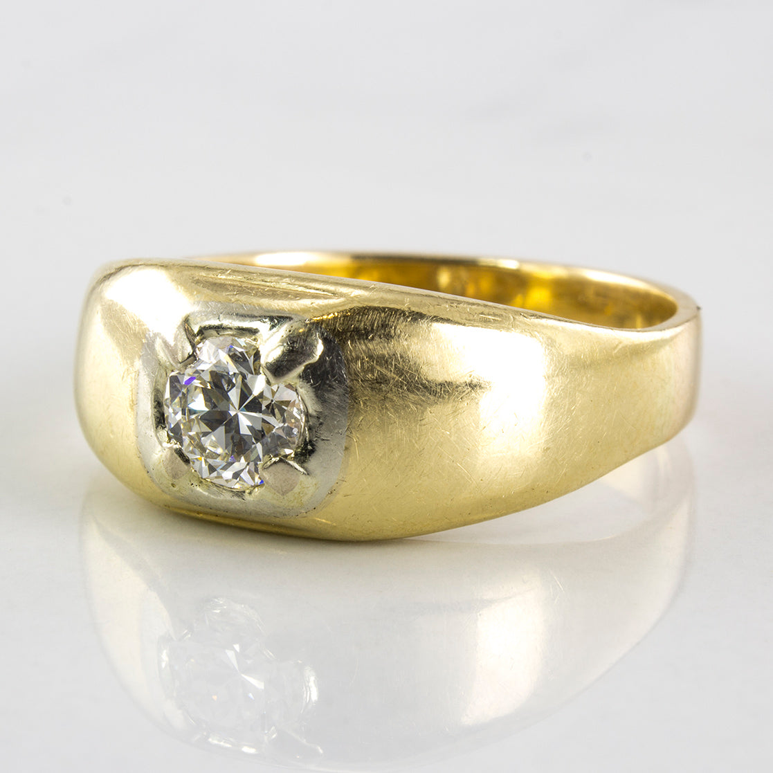 1930's Men's Diamond Ring | 0.45 ctw | SZ 10.25 |