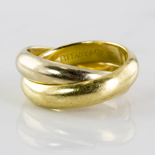 'Tiffany & Co.' Paloma's Melody Two Band Ring | SZ 3.75 |