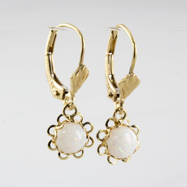 Opal Drop Earrings | 0.70 ctw Opal |