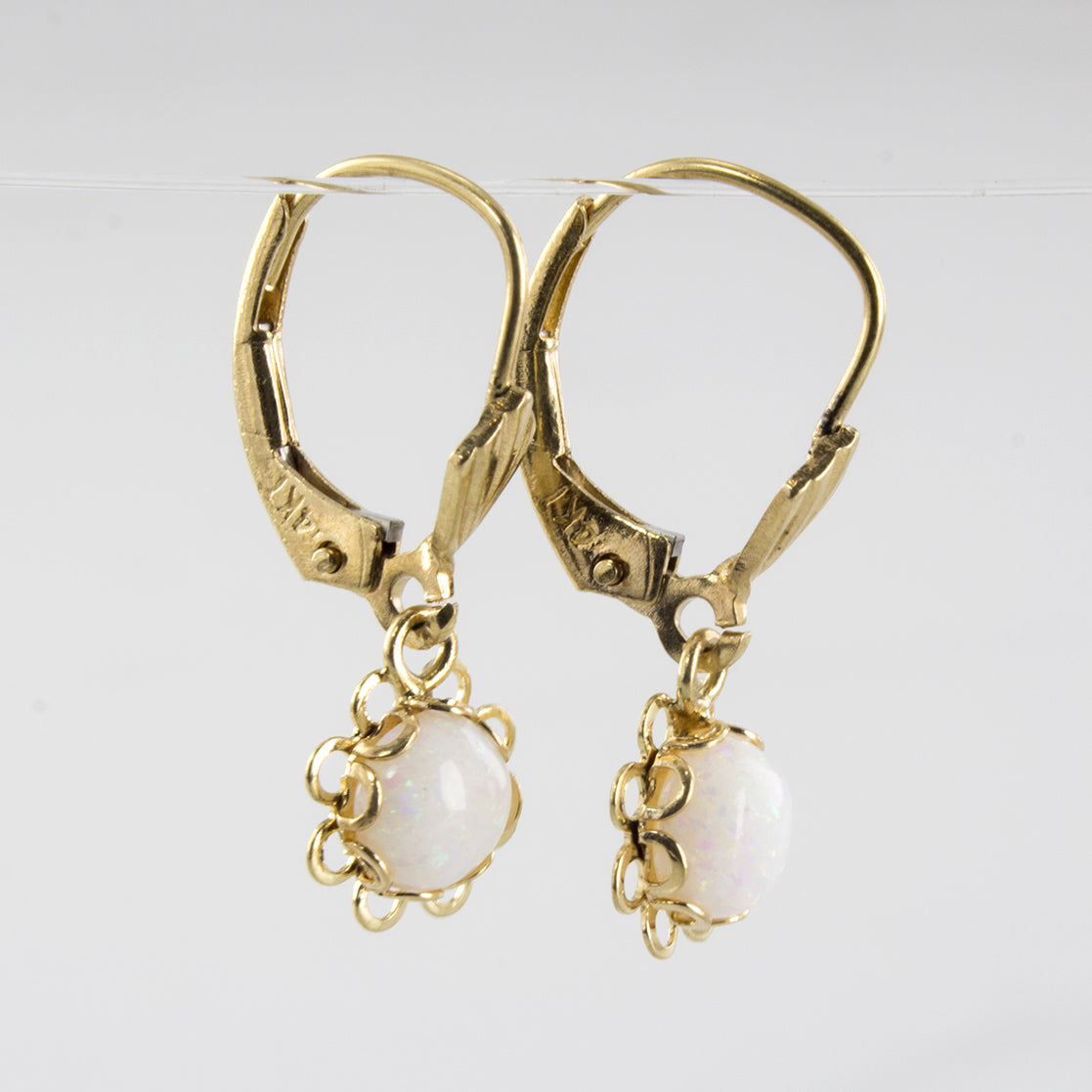 Opal Drop Earrings | 0.70 ctw Opal |