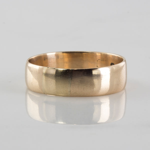 Early 1900's Gold Band | SZ 8 |