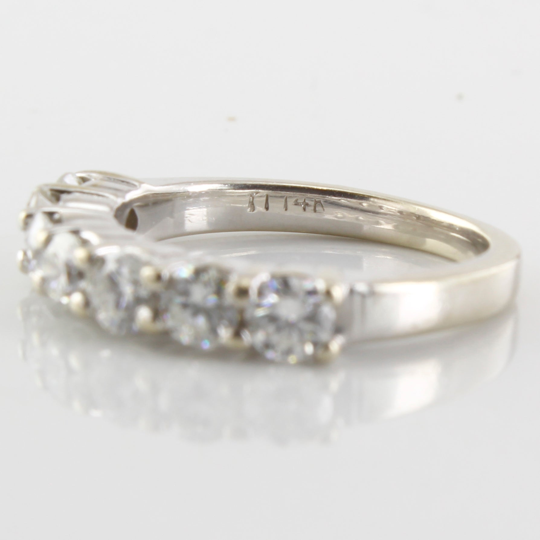 Seven Stone Diamond Semi Eternity Ring | 1.00ctw | SZ 5.5 |