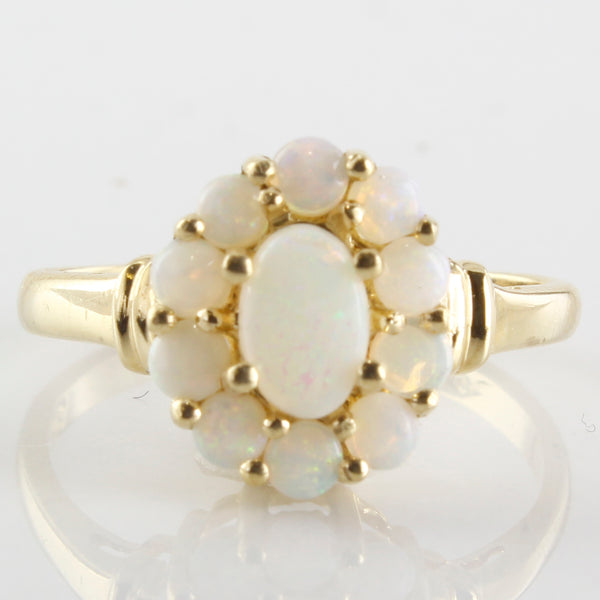 Opal Cluster Ring | 1.00ctw | SZ 6.5 |