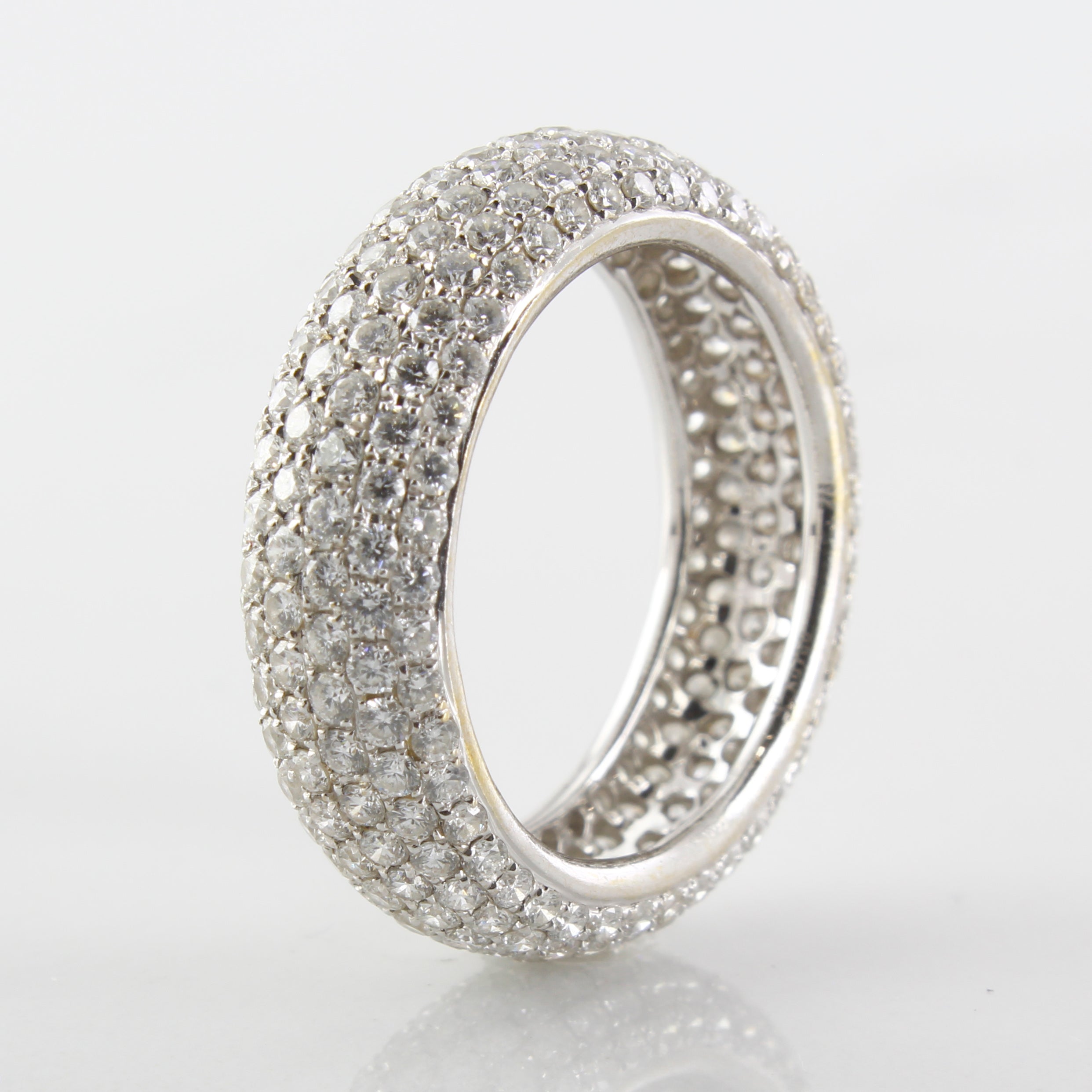 Micro Pave Diamond Eternity Band | 2.73ctw | SZ 6.5 |