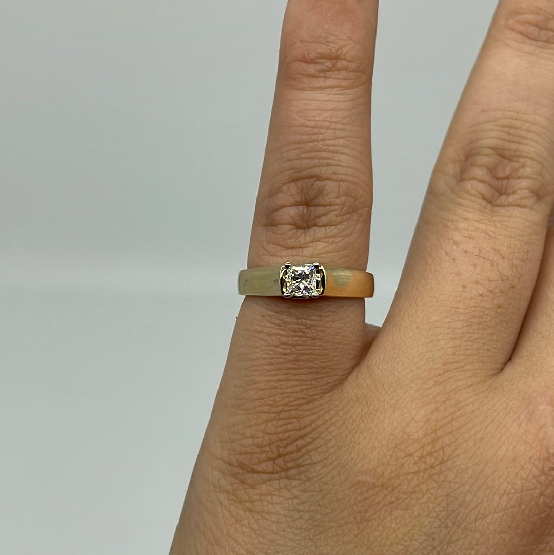 Princess Diamond Solitaire Engagement Ring | 0.40ct | SZ 6.5 |