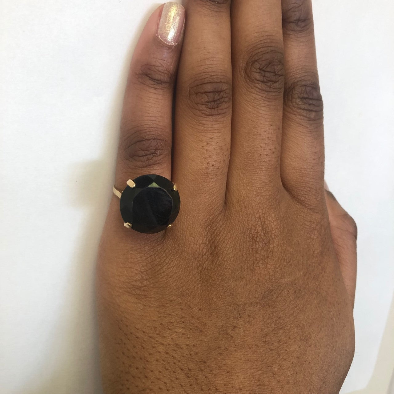 Solitaire Smoky Quartz Ring | 17.50ct | SZ 6 |